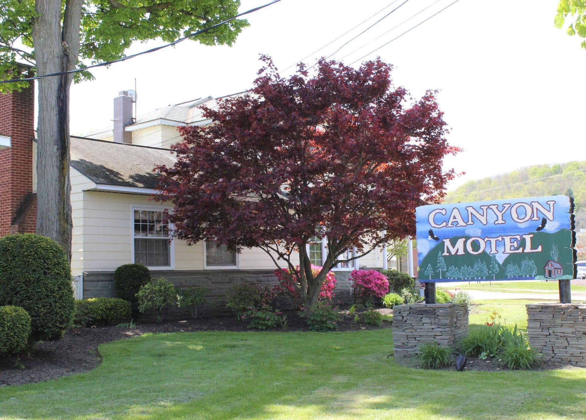 Canyon Motel Wellsboro Exterior foto