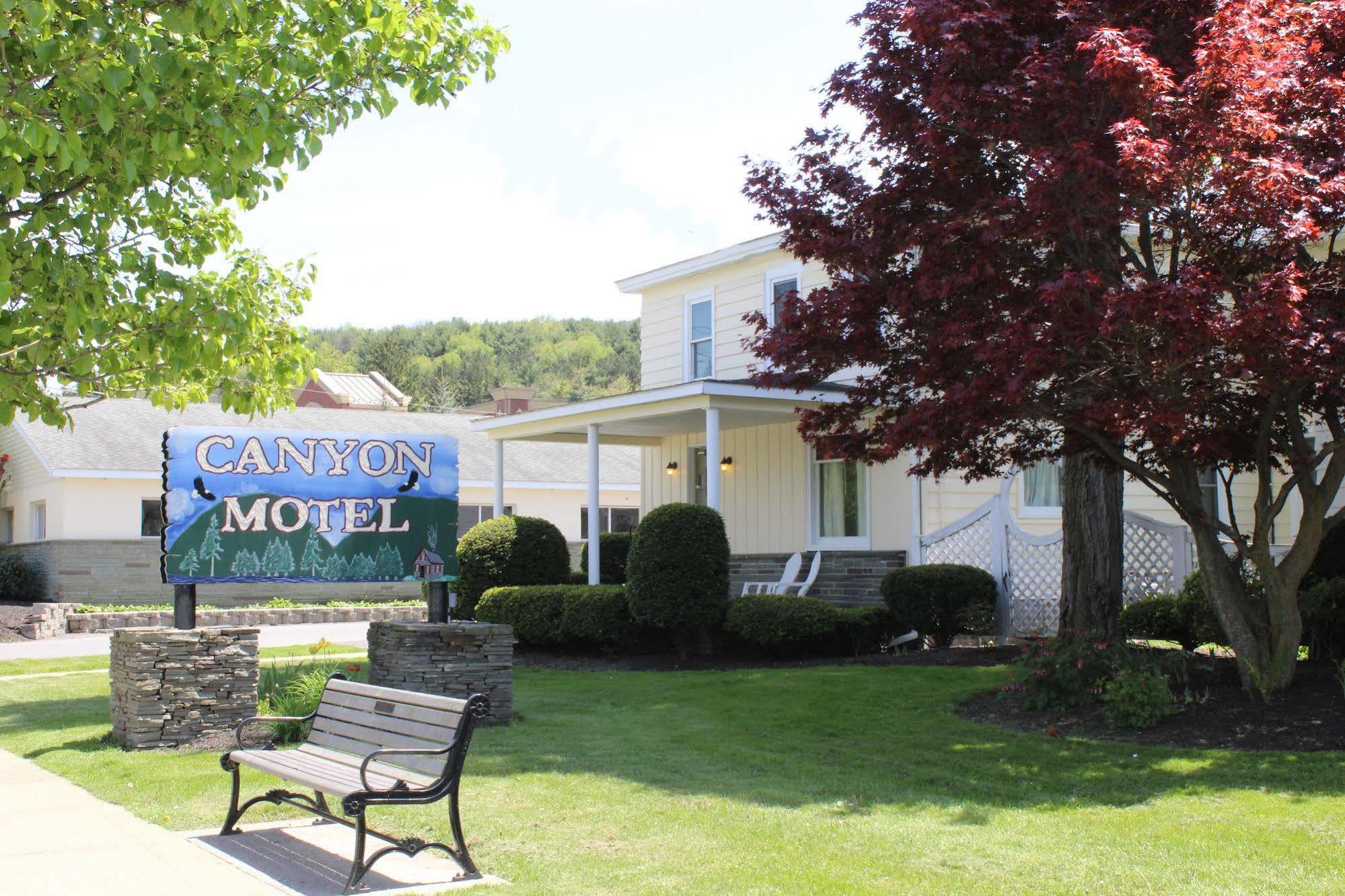 Canyon Motel Wellsboro Exterior foto